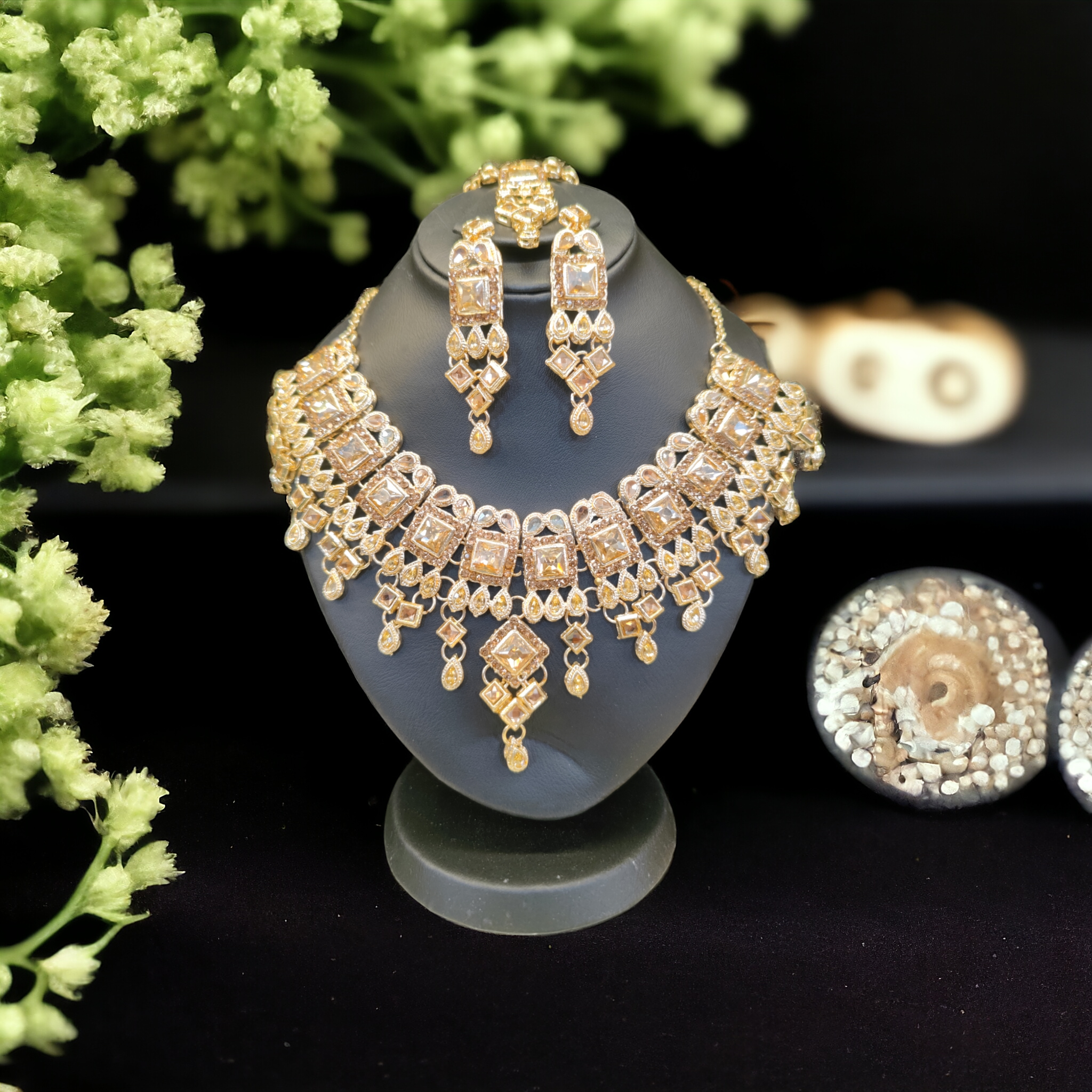 Elegant Artificial Jewelry Set for Weddings and Special Events - TS COLLECTIONS