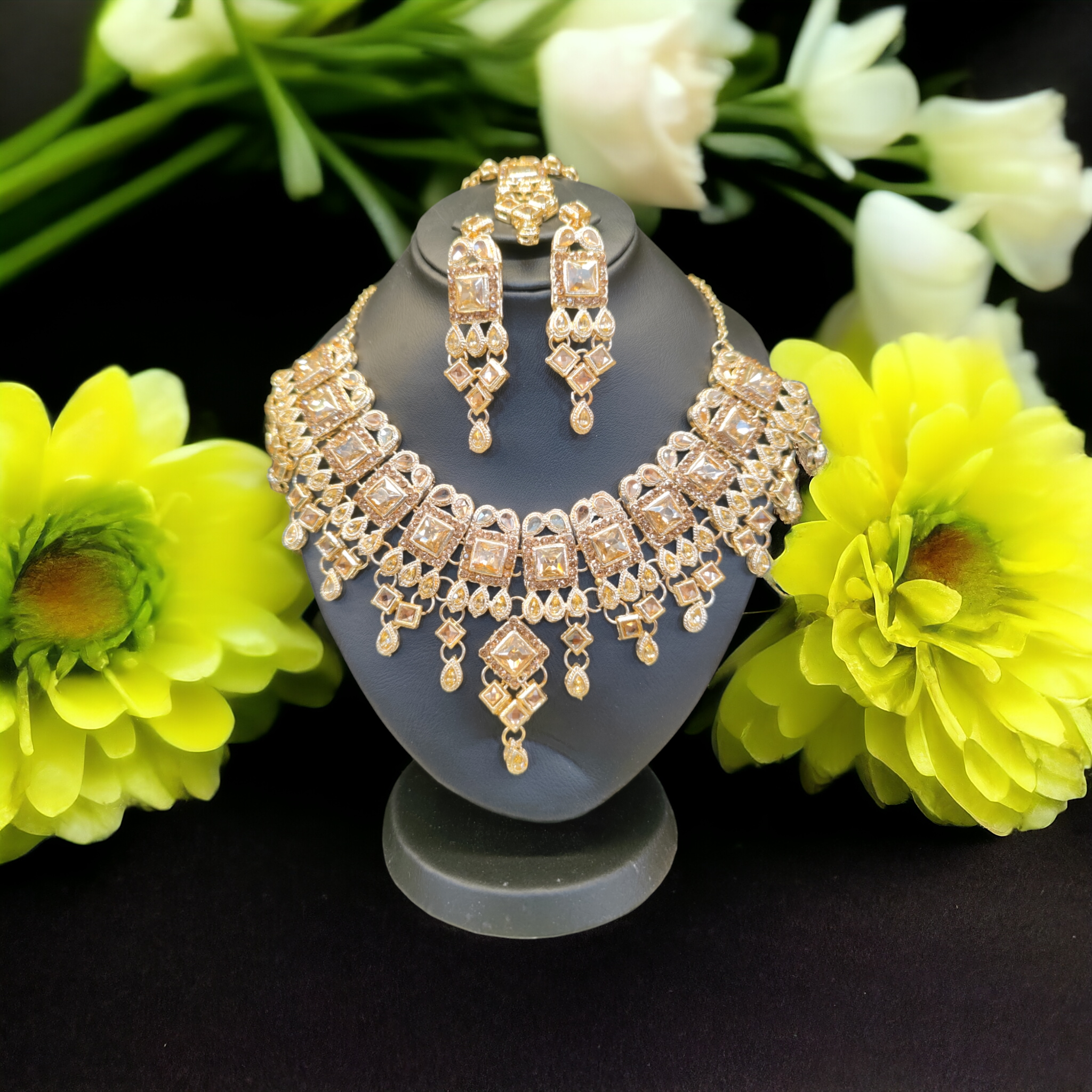 Elegant Artificial Jewelry Set for Weddings and Special Events - TS COLLECTIONS