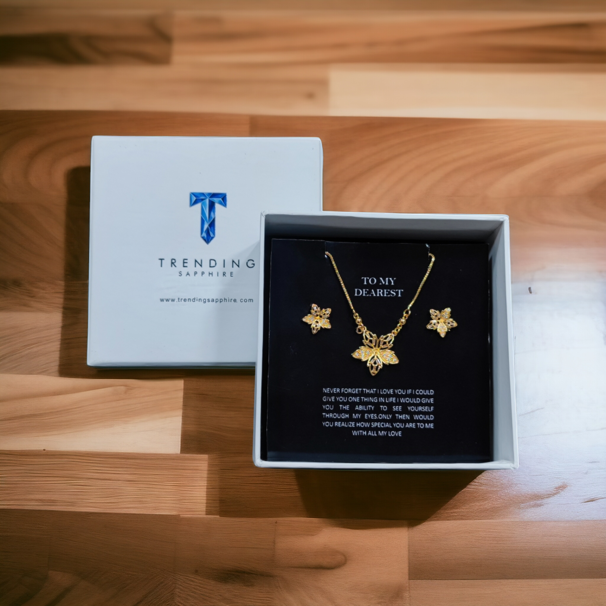 Sapphire Sentiments A Jewelry Collection That Speaks Love" - TS COLLECTIONS